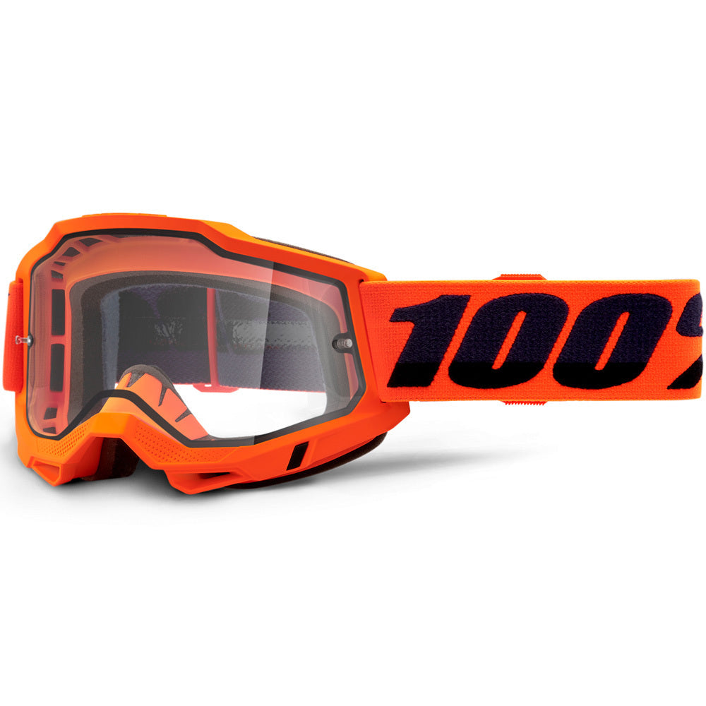 100% ACCURI 2 ENDURO MOTO DUAL LENS GOGGLES- ORANGE