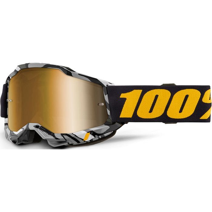 100% ACCURI 2 GOGGLE- AMBUSH-MIRROR GOLD LENS