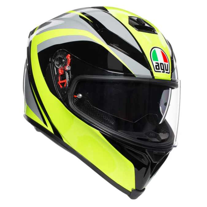 AGV K5 TYPHOON- YELLOW BLACK GREY