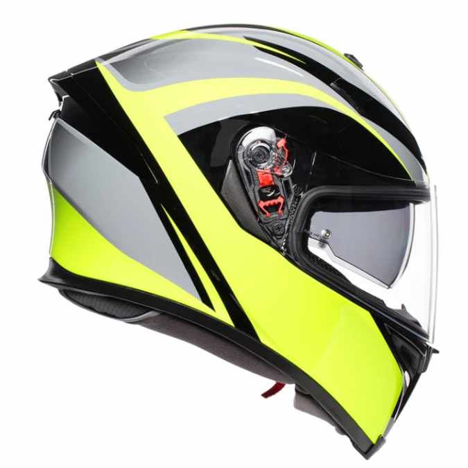 AGV K5 TYPHOON- YELLOW BLACK GREY - 0