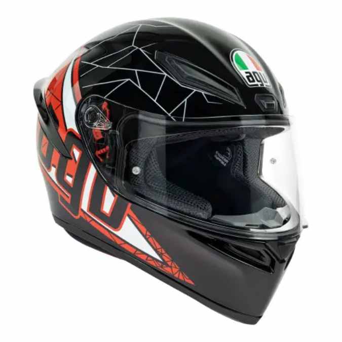 AGV K1 SHIFT- BLACK RED