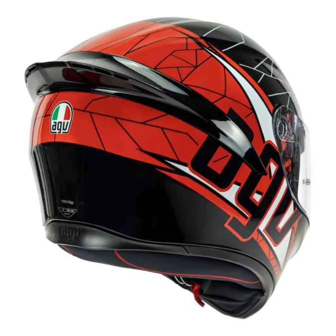 AGV K1 SHIFT- BLACK RED - 0