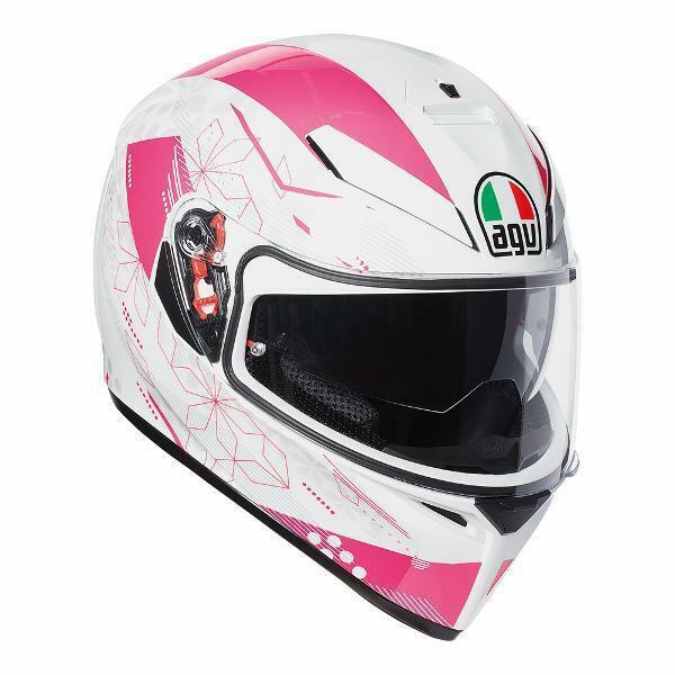 AGV K5 SV IZUMI- WHITE PINK