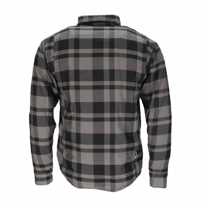 ARGON SAVAGE FLANNO JACKET- BLACK GREY