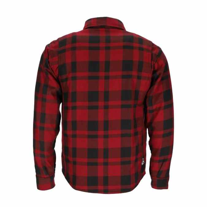 ARGON SAVAGE FLANNO JACKET- RED BLACK