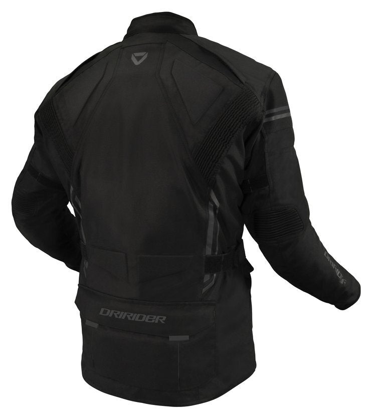 DRIRIDER COMPASS 4 JACKET- BLACK GREY