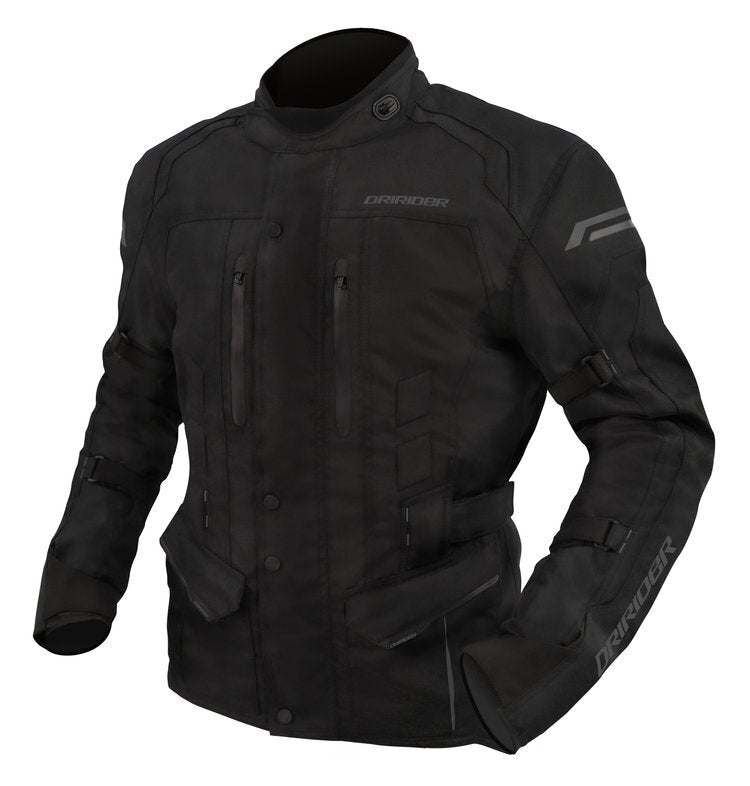 DRIRIDER COMPASS 4 JACKET- BLACK GREY