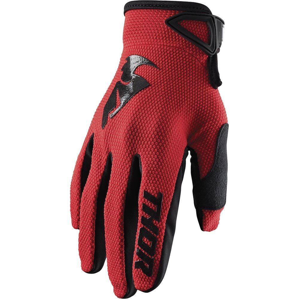 THOR 2024 YOUTH SECTOR GLOVES- RED