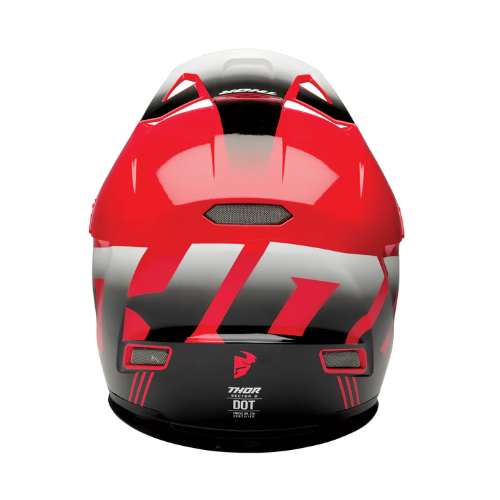 THOR SECTOR 2 CARVE HELMET- RED WHITE