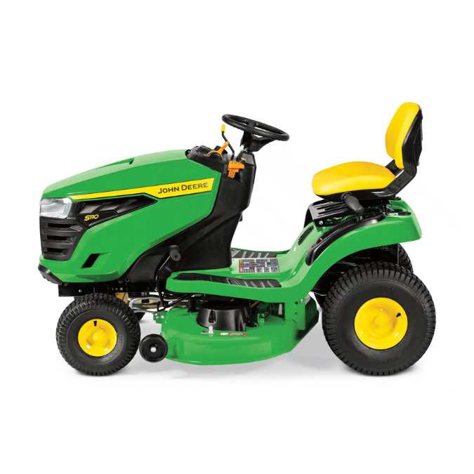 JOHN DEERE S110 LAWN TRACTOR 42"