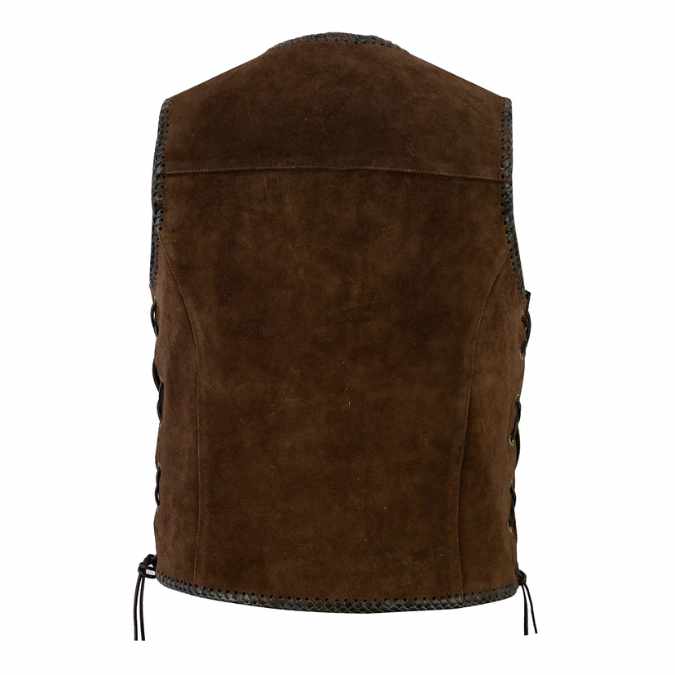 JOHNNY REB MENS GILLIES SUEDE VEST