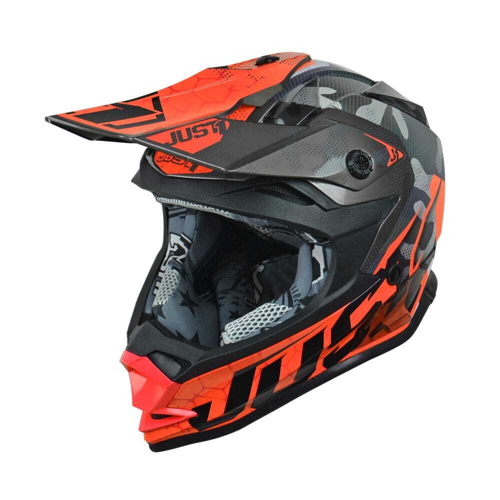 JUST1 J32 SWAT CAMO YOUTH HELMET – ORANGE