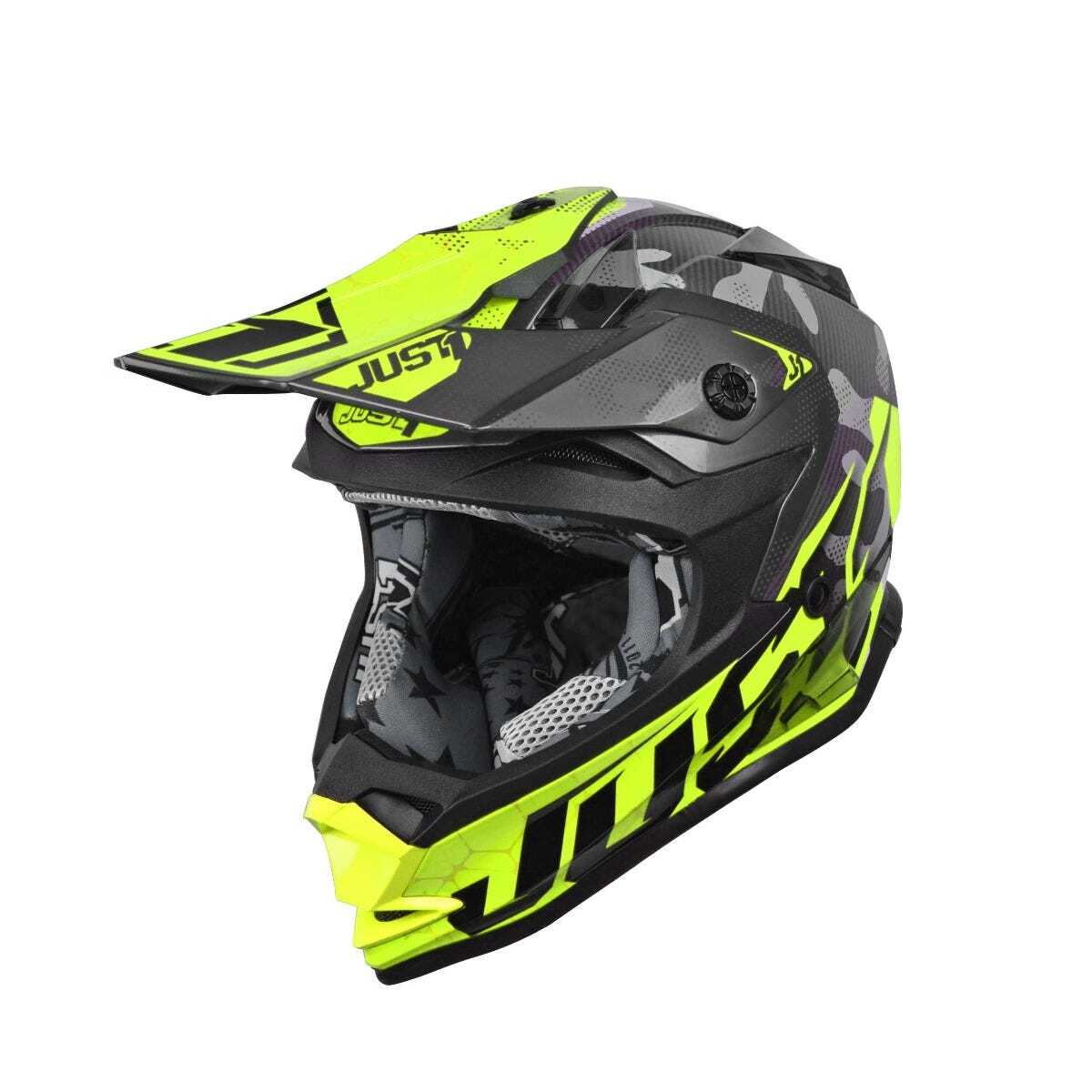 JUST1 J32 SWAT CAMO YOUTH HELMET – YELLOW