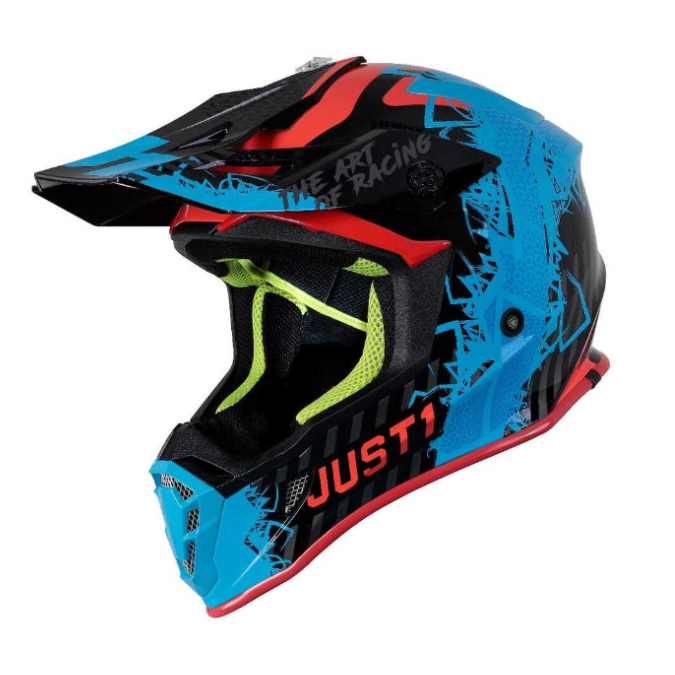 JUST1 J38 MASK HELMET – BLUE RED BLACK