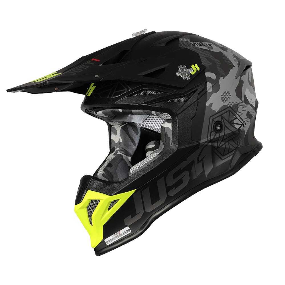 JUST1 J39 KINETIC HELMET – GREY MATTE BLACK