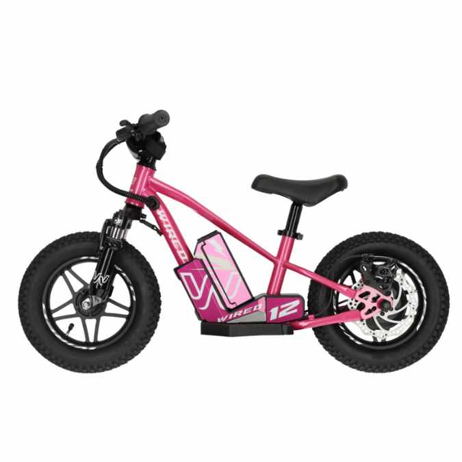 WIRED ELECTRIC BALANCE BIKE 12" MKII -PINK