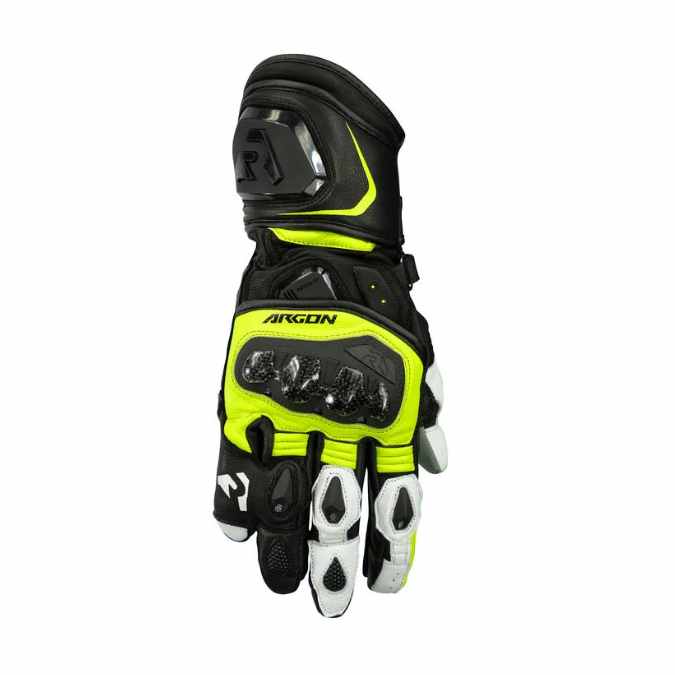 ARGON MISSION GLOVE- YELLOW WHITE BLACK