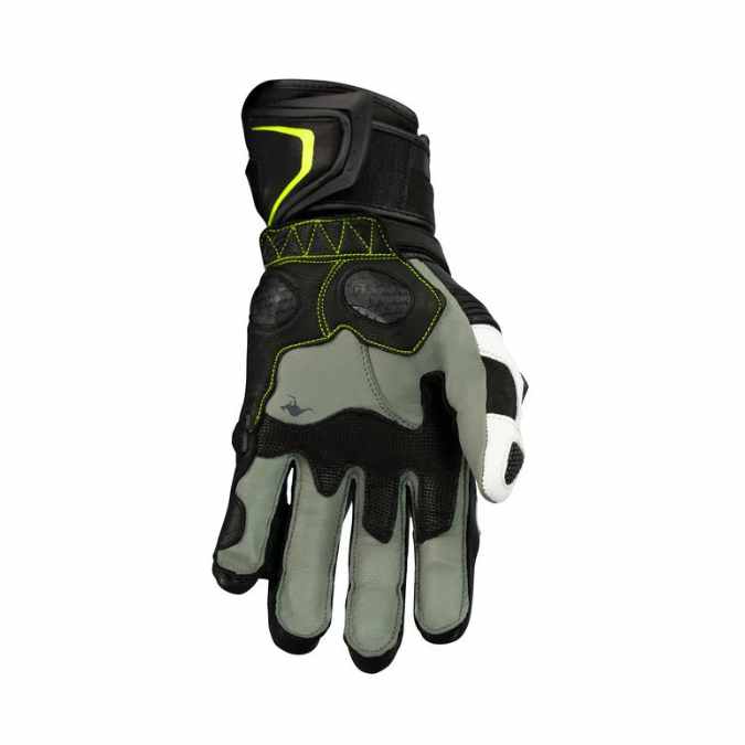 ARGON MISSION GLOVE- YELLOW WHITE BLACK