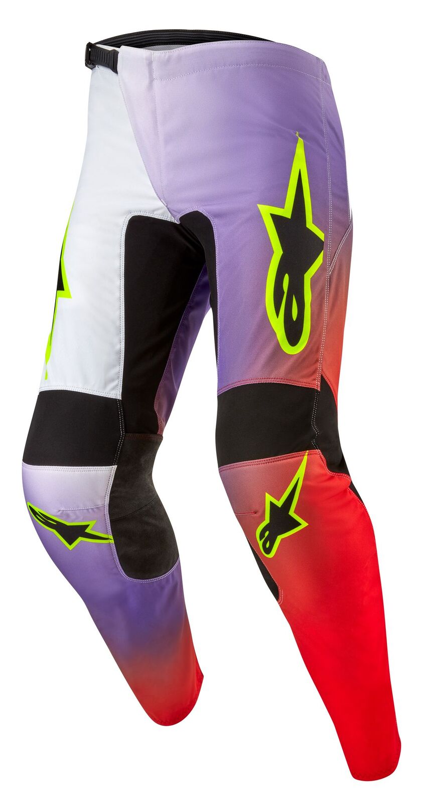 ALPINESTARS 2024 FLUID LUCENT PANTS – WHITE NEON RED FLURO YELLOW