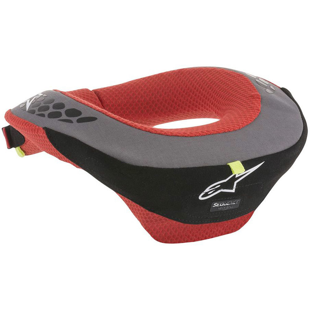 ALPINESTARS SEQUENCE KIDS NECK ROLL- BLACK RED - 0