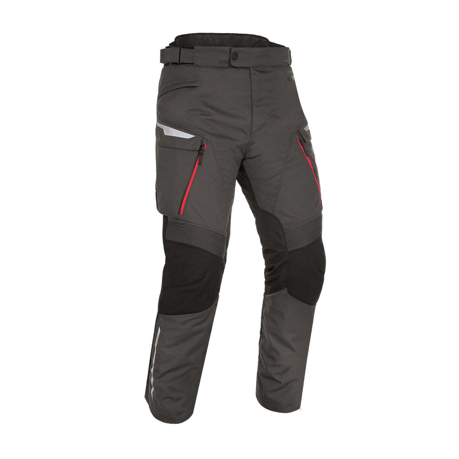 OXFORD MONTREAL REGULAR PANTS – BLACK GREY RED