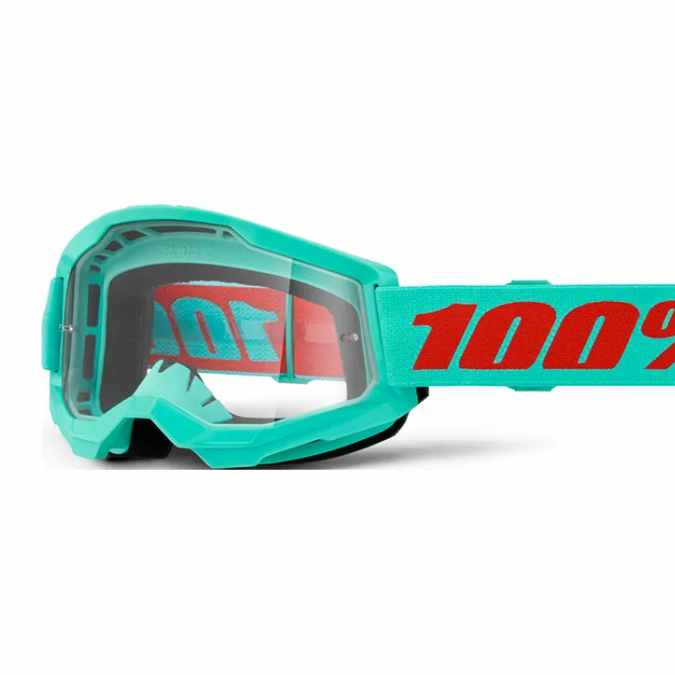 100% STRATA 2 GOGGLE- MAUPITI CLEAR LENS