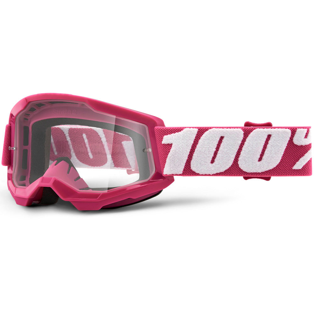 100% STRATA 2 GOGGLES- FLETCHER CLEAR LENS