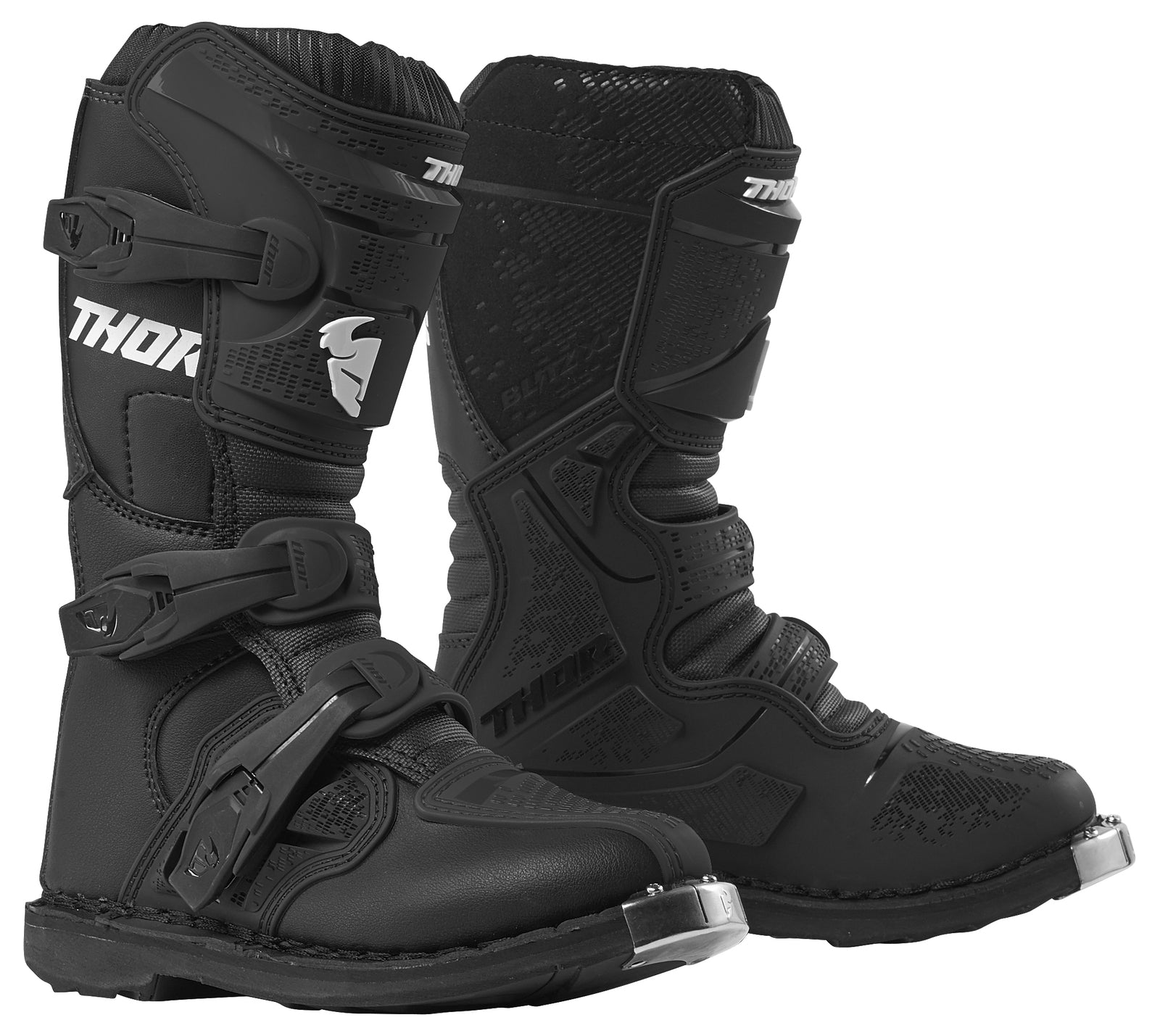 THOR BLITZ XP YOUTH BOOTS- BLACK