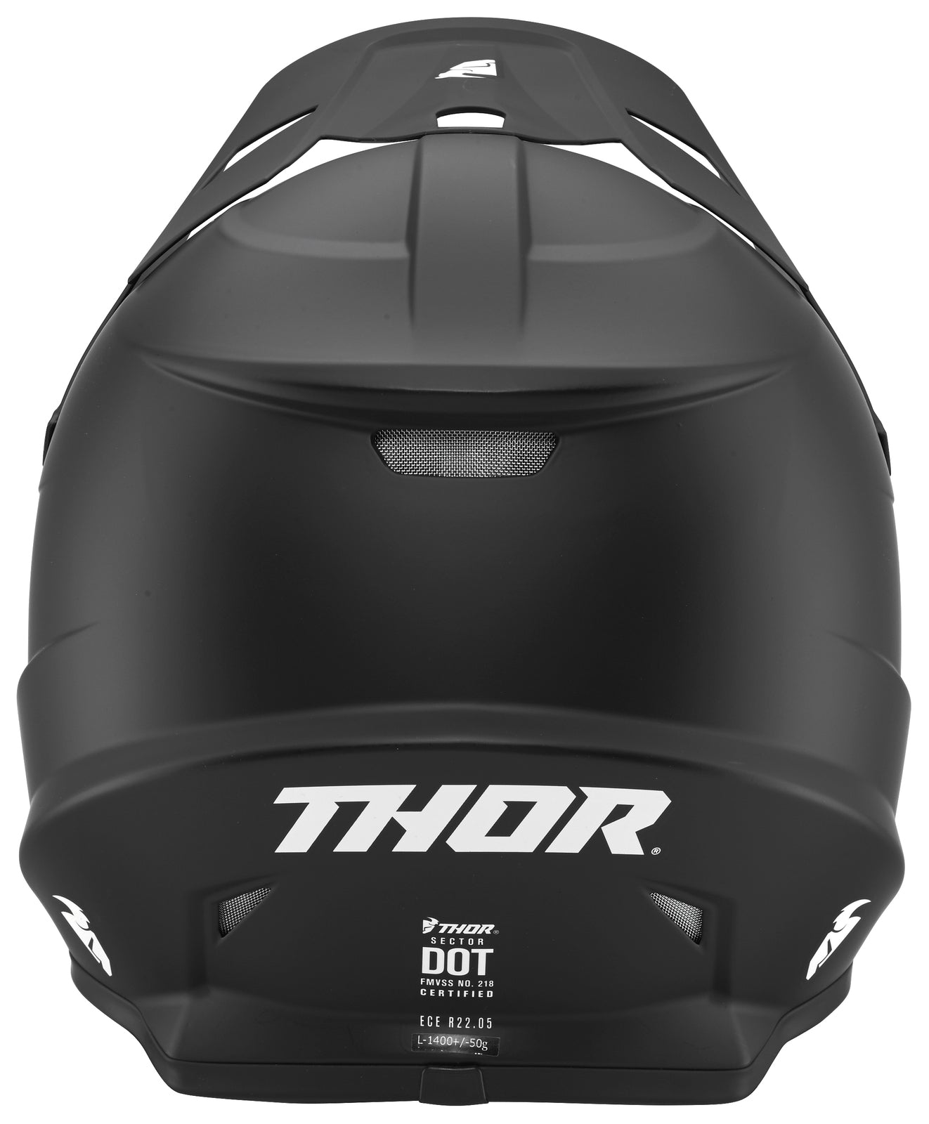 THOR 2023 SECTOR HELMET- BLACKOUT